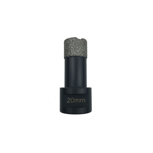 Brocas huecas diamantadas para perforación en seco con rosca M14 (Ø 25 mm)